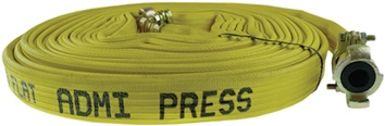 Pressluftschlauch Admi®Press FLAT Y ID 19mm AD 24mm L.20m gelb ADMIRAL