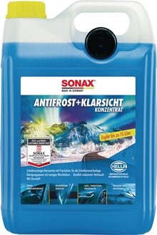 Scheibenreiniger AntiFrost+KlarSicht Konzentrat 5l Kanister SONAX ...