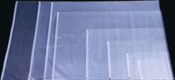Planschutztasche 1050x1350mm Gleitverschluss 2-s.transp.BÖCK
