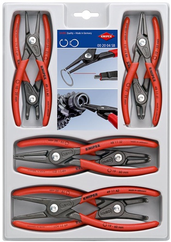 Sicherungsringzangensatz 8-tlg.KNIPEX - 1