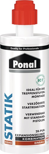 2K-Expansionskleber Statik 165g Kartusche PONAL - 1