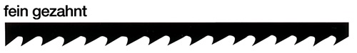 Laubsägeblatt Finis L.13cm f.Metall HAUNSTETTER - 1