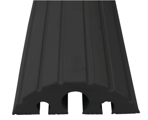 Schlauch- u.Kabelbrücke L1200xB210xH65mm Vollgummi