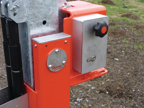 Schlosskasten m.PZ u.Scherbelwand f.Wegesperre CRONENBERG OH - 1