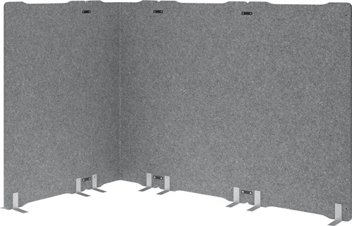 Akustik-Stellwand B1000xH1800mm HAMMERBACHER - 3