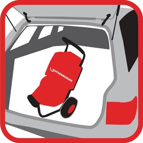 Gewindeschneidmaschine ROPOWER&reg; 50 R BSPT 1150 W ROTHENBERGER - 3