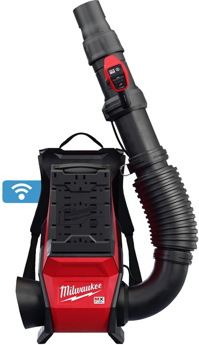 Akku-Rucksackgebläse MXF BPB-122 Drehz.2