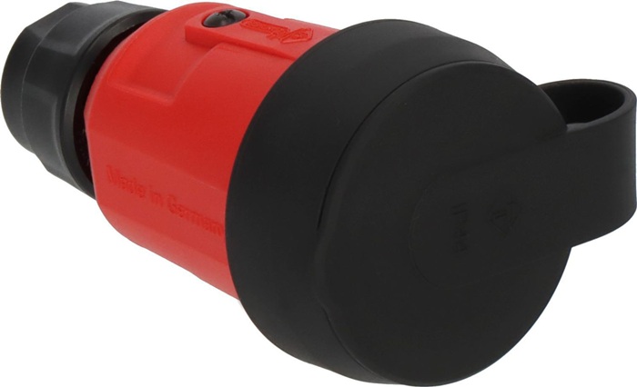 Kupplung Professional 16A 250V IP44 PA rot gerader Stecker BRENNENSTUHL - Kupplung Professional 16A 250V IP44 PA rot gerader Stecker BRENNENSTUHL - 3