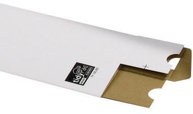 tidyPac Versandh&uuml;lse TP100.003 1100x75x75mm Wellkarton wei&szlig;
