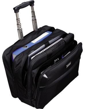 LIGHTPAK Laptoptrolley XRAY 46099 37x27,5x5cm Polyester schwarz - 1