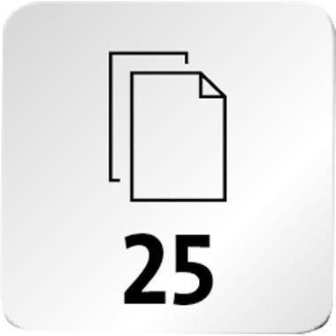NOVUS Heftger&auml;t B2 020-1260 max. 25Bl. Metall/Kunststoff blau - 3