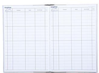 K&ouml;nig & Ebhardt Postausgangsbuch 861094703 DIN A4 96 Blatt - 1