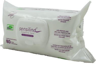 Sensilind Pflegetuch 08880050 wiederverschlie&szlig;bar 80 St./Pack.