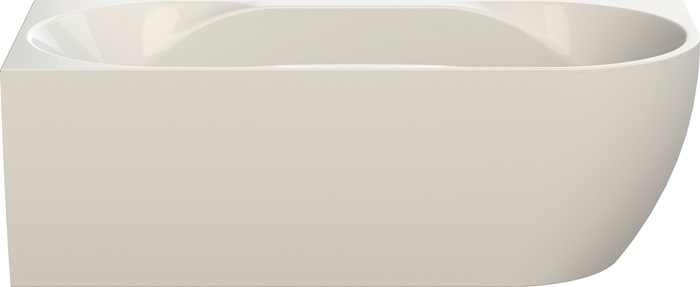 delphis unic Vorwand-Badewanne Monoblock, Version li 180x80cm we