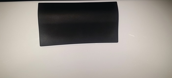 delphis Nackenkissen schwarz, 260x140mm
