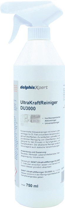 delphisXpert UltraKraftReiniger DU3000 750ml, 6 Flaschen/Karton