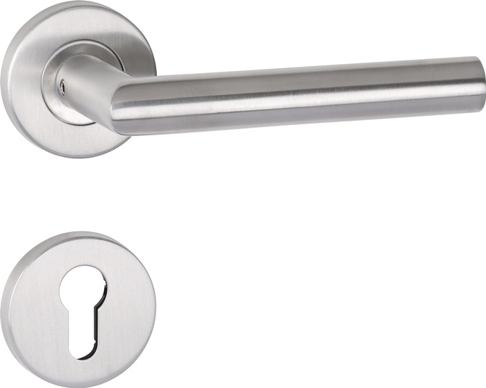Garniture pour portes coupe-feu TECWERK acier inoxydable 60 D/K