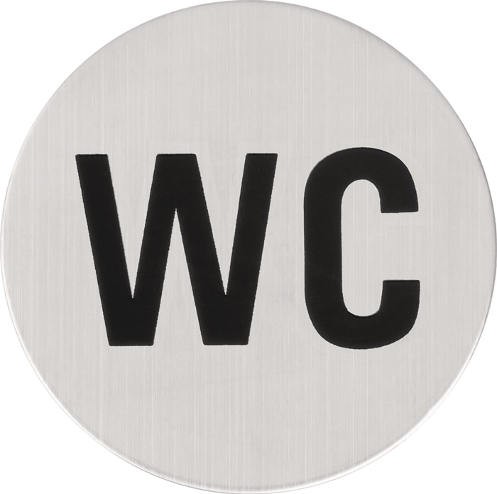 Pictogramme d'information TECWERK acier inoxydable n° de couleur 60