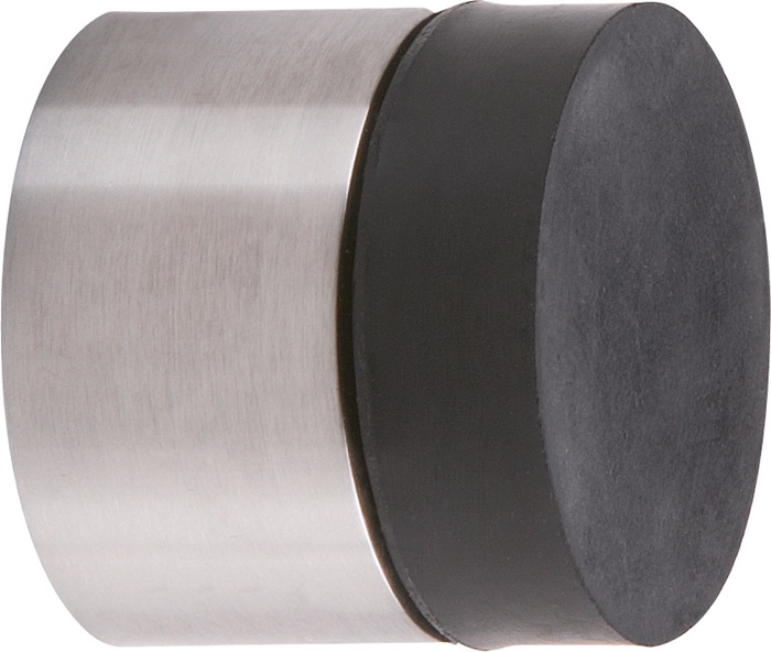 Butée murale de porte TECWERK acier inoxydable poncé mat