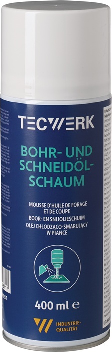 Huile de coupe/de perçage moussante TECWERK 400 ml