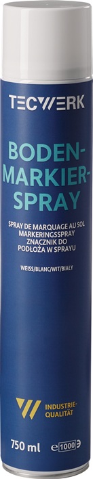 Spray de marquage de sol TECWERK 750 ml