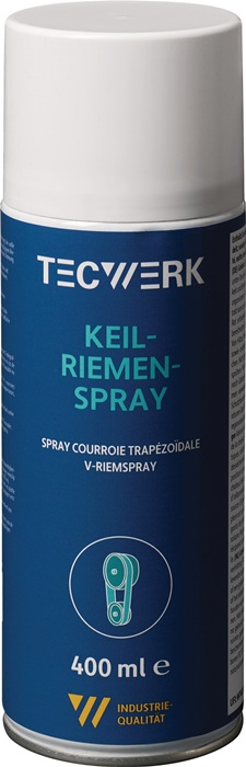 Spray pour courroies TECWERK jaune clair