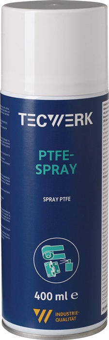 Spray au PTFE TECWERK blanchâtre