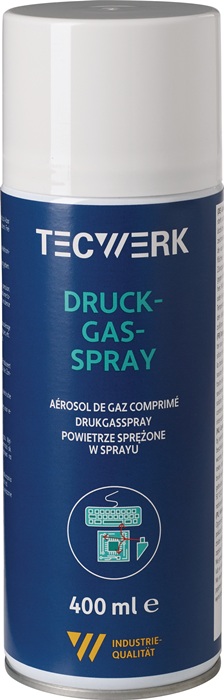 Aérosol à gaz comprimé TECWERK 400 ml