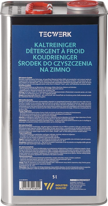 Produits nettoyants à froid TECWERK 6 l