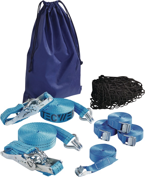 Kit d'amarrage du chargement TECWERK 7 pièces