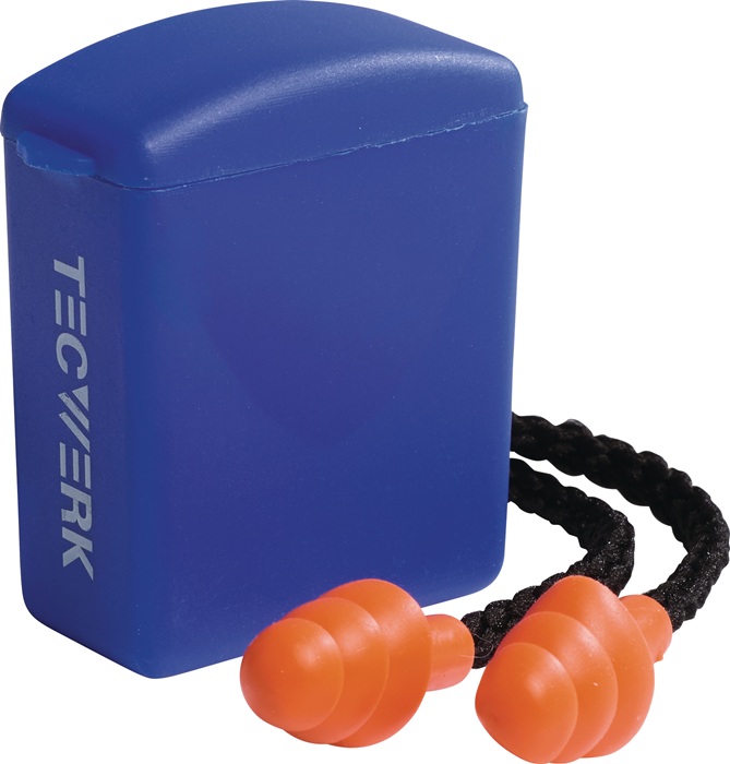 Bouchons antibruit TECWERK EN 352-2 SNR 25 dB