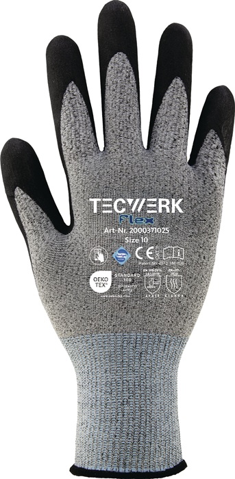 Gant TECWERK taille 8 gris/noir