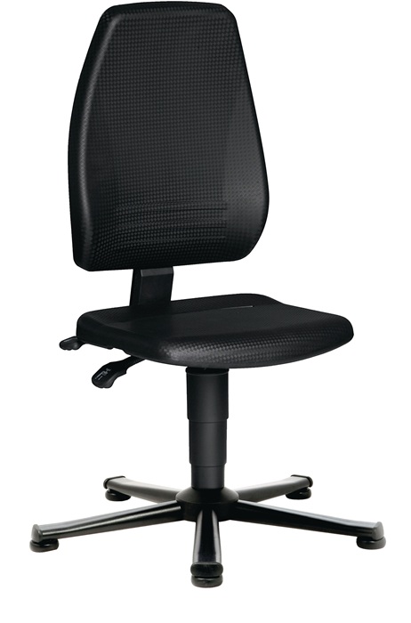 Chaise d’atelier pivotante TECWERK patin