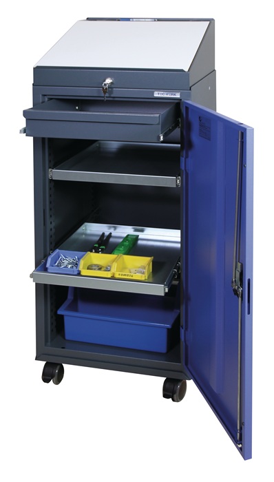 Jeu d’armoire à outils TECWERK avec pupitre rapporté