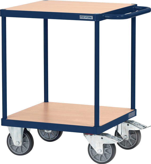 Table roulante TECWERK 2 surf. de charg. L600xl600 mm