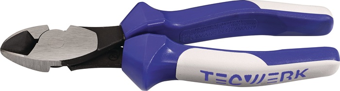 Coupeuse latér. diag. à forte démultipl. TECWERK longueur 180 mm