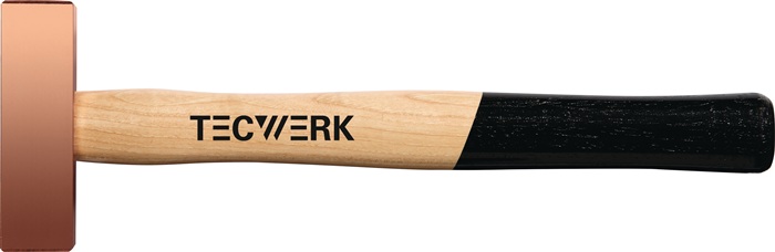 Marteau cuivre TECWERK poids de la tête 500 g