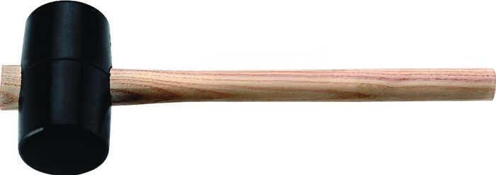 Maillet caoutchouc TECWERK D. de la tête 40 mm L. de la tête 80 mm