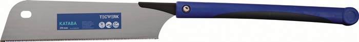 Scie japonaise/scie passe-partout fine TECWERK L. de lame 270 mm L. totale 615 mm