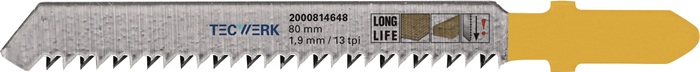 Lame de scie sauteuse TECWERK longueur totale 80 mm
