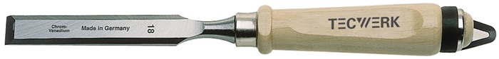 Ciseaux à bois TECWERK largeur de lame 4 mm avec serre-joints