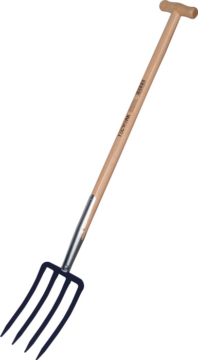 Fourche à bêcher TECWERK version légère, avec manche