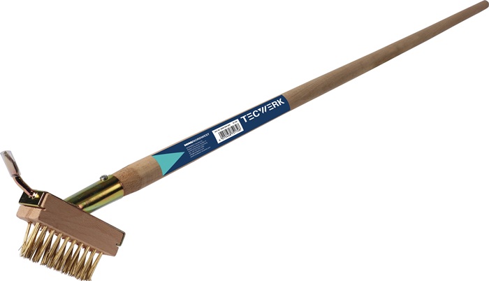 Brosse pour dalles TECWERK laiton