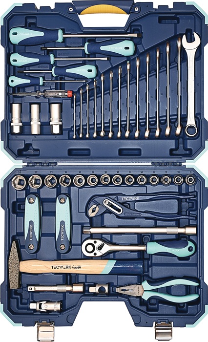 Mallette à outils TECWERK 47 pièces
