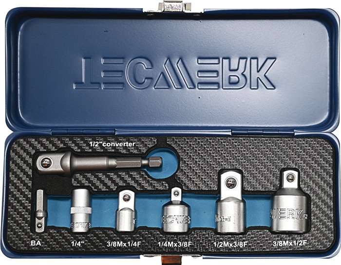 Set d'adaptateurs TECWERK 7 pièces