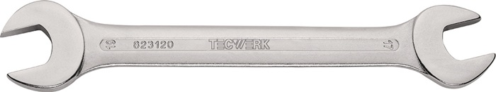 Clé à fourche TECWERK 5 x 5,5 mm longueur 122 mm
