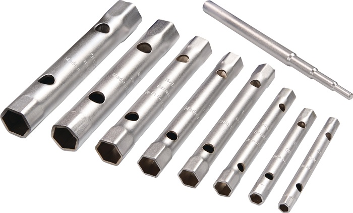 Set de clés à tube TECWERK 8 pièces