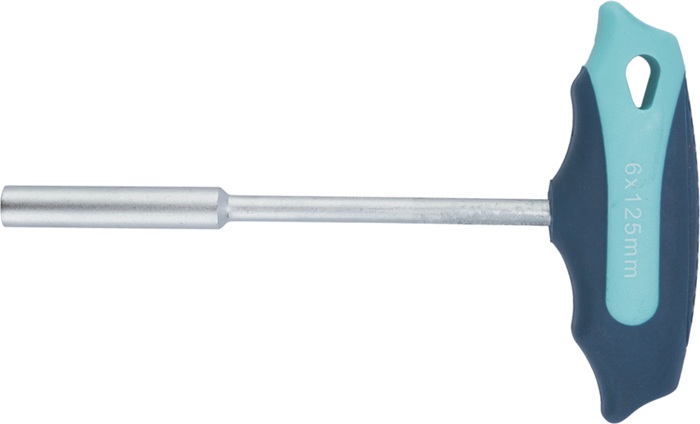 Clé à douille TECWERK ouv. de clé 6 mm L. des lames 125 mm