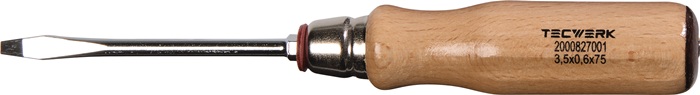 Tournevis TECWERK largeur de lame 3,5 mm