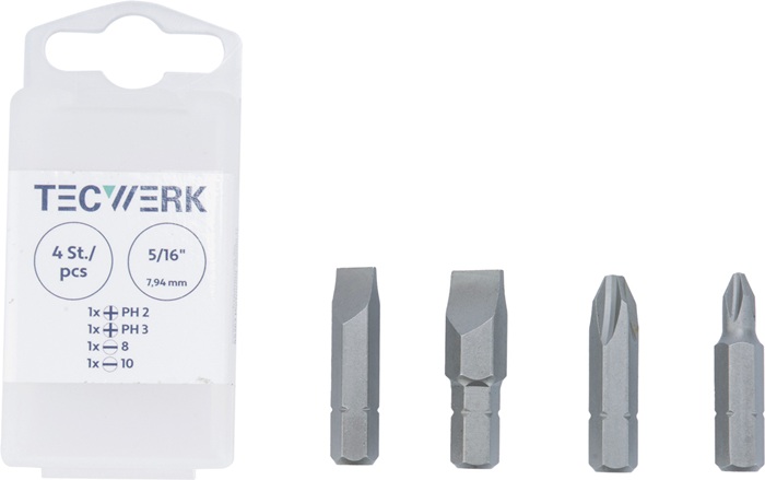 Set d'embouts TECWERK 4 pièces